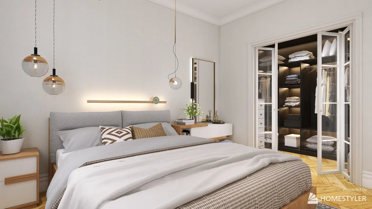 Bedroom 3d design renderings