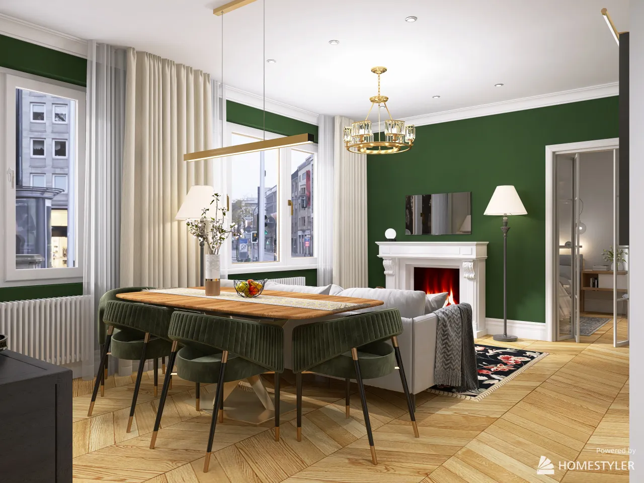 LivingRoom 3d design renderings