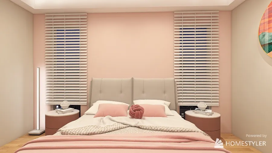 Quarto menina - girl bedroom 3d design renderings