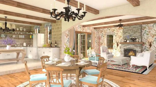 French Country Interior