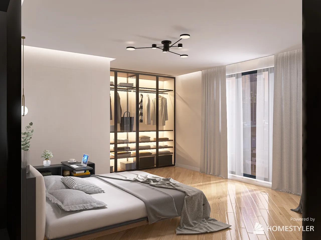 MasterBedroom 3d design renderings