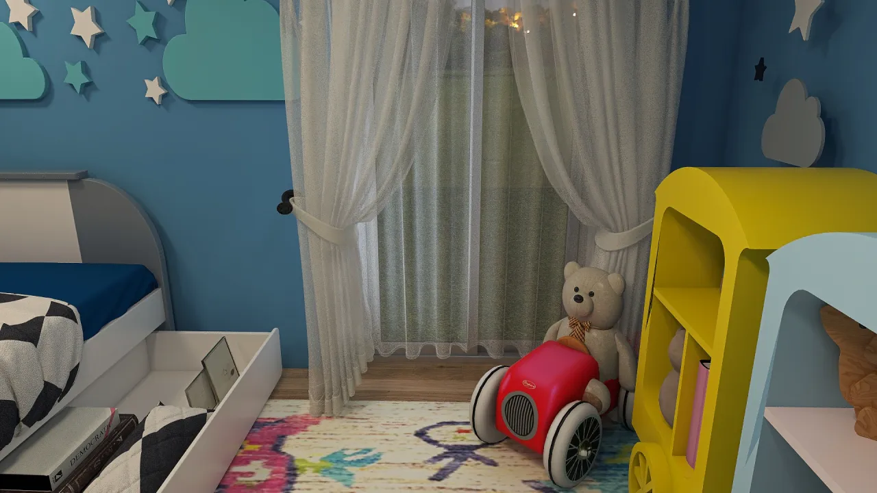 KidsRoom 3d design renderings