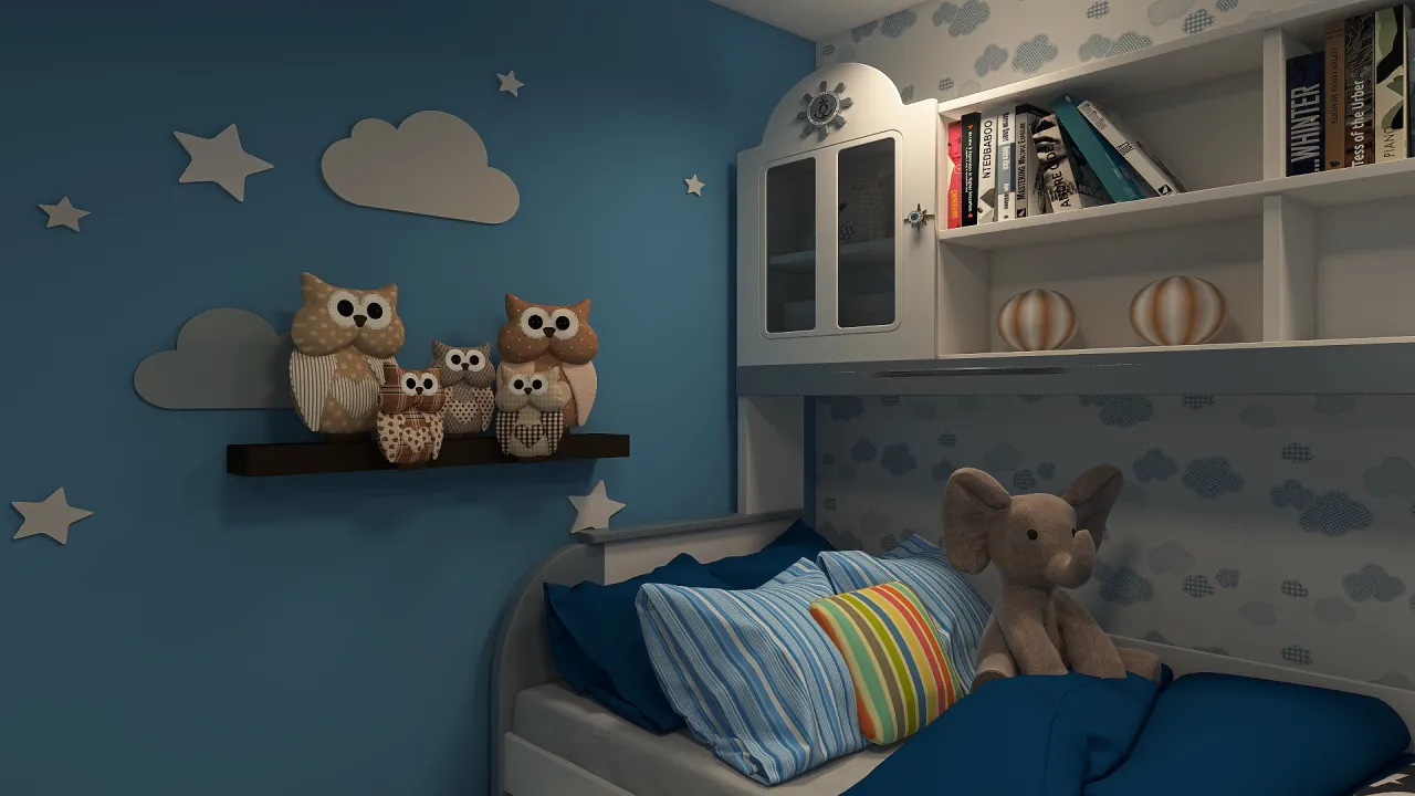 KidsRoom 3d design renderings