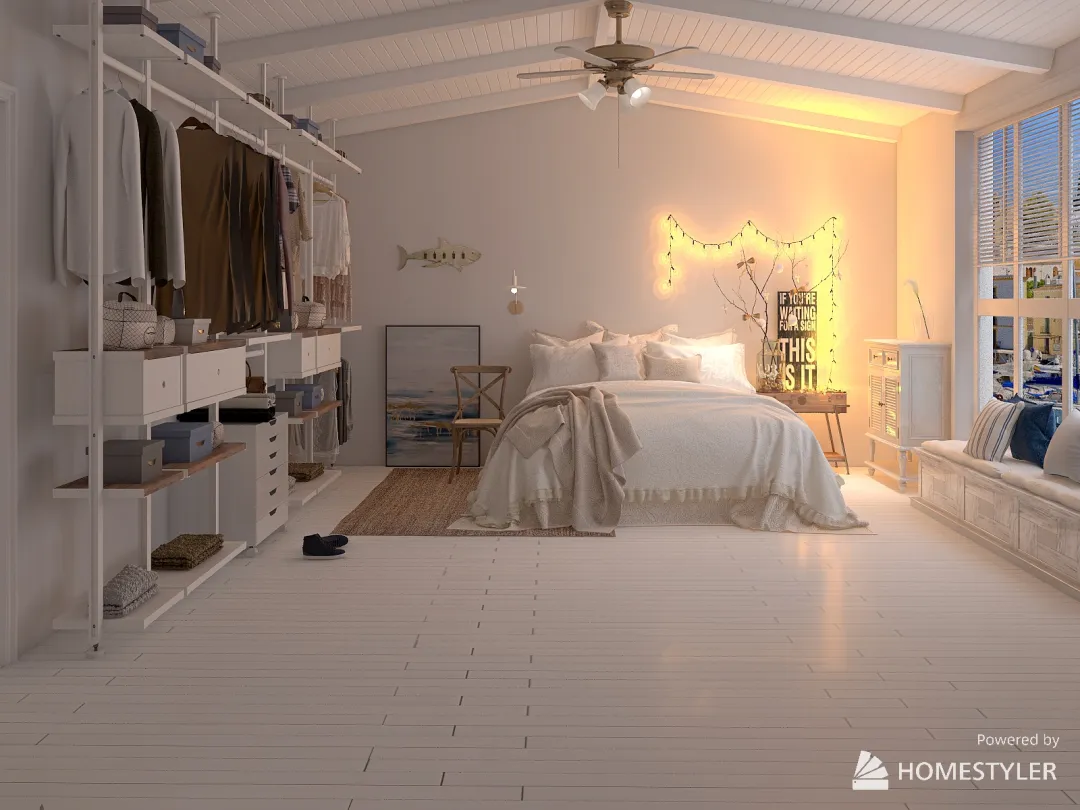 Romantic bedroom 3d design renderings