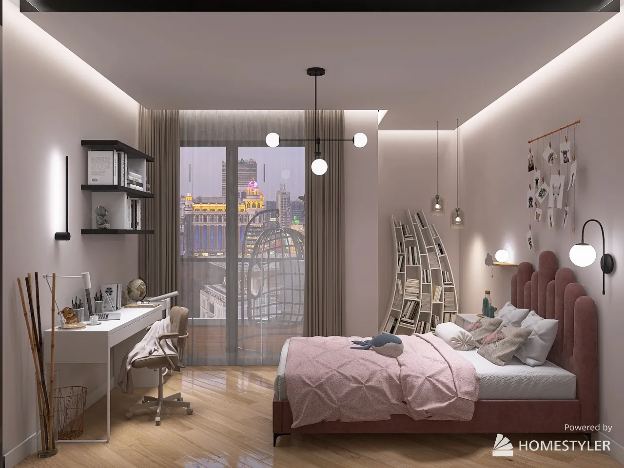 Bedroom 3d design renderings