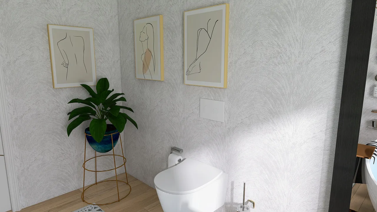 Bathroom 3d design renderings