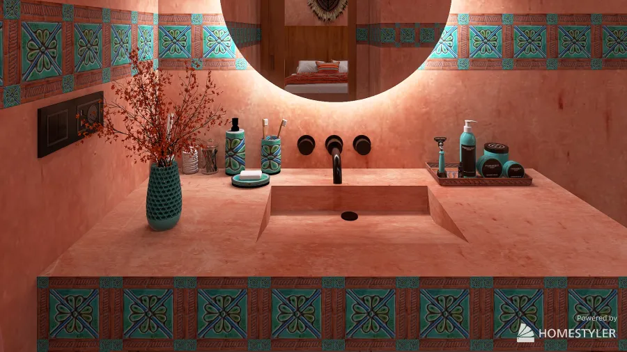 Villa in Tulum 3d design renderings