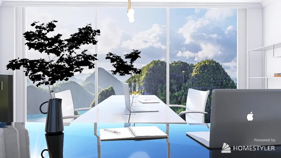 open office hybrid 3d design renderings