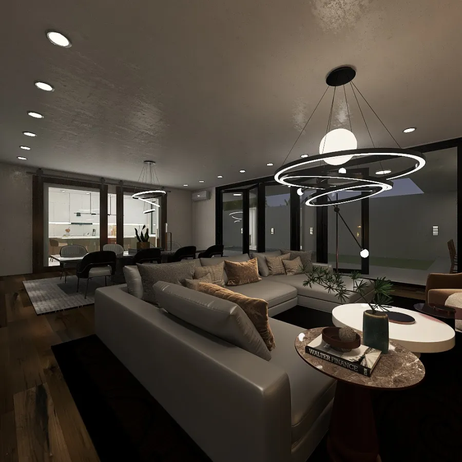 Casa en Bloque 3d design renderings