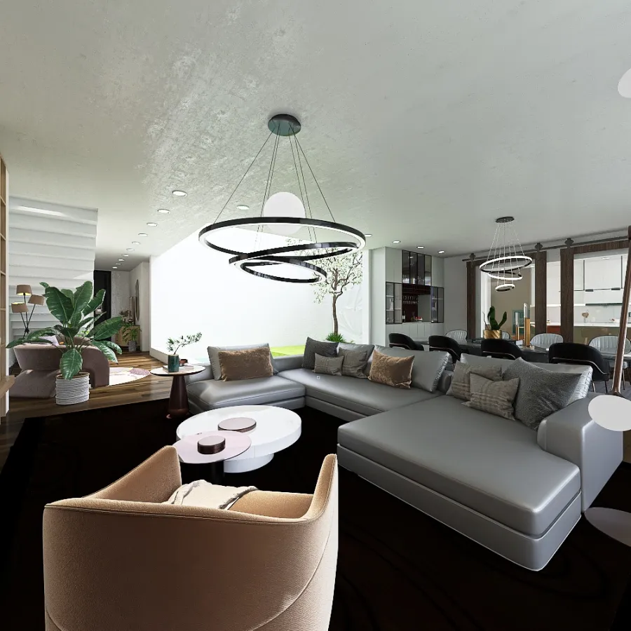 Casa en Bloque 3d design renderings