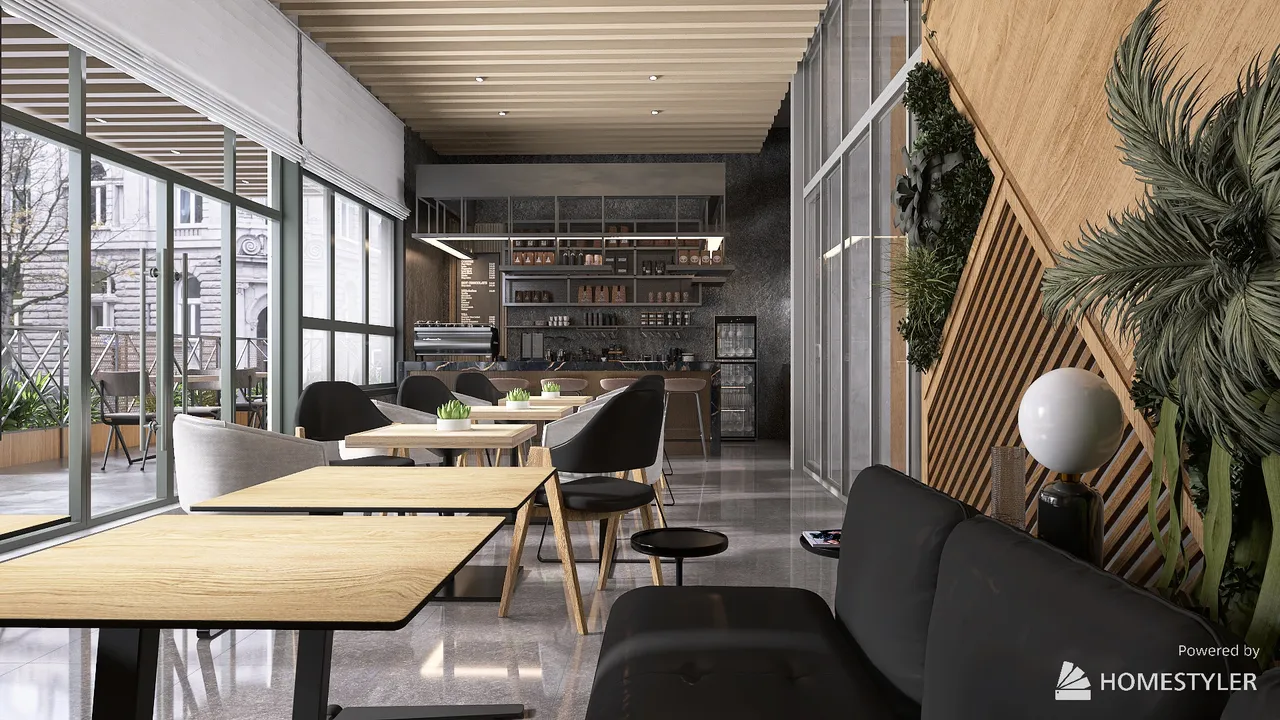 Office 3d design renderings