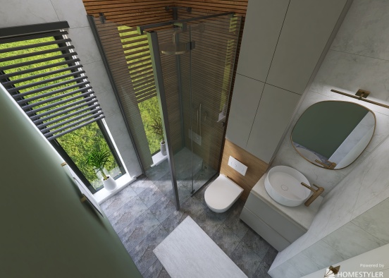 Toaleta dom w mekintoszach 4g2 Design Rendering