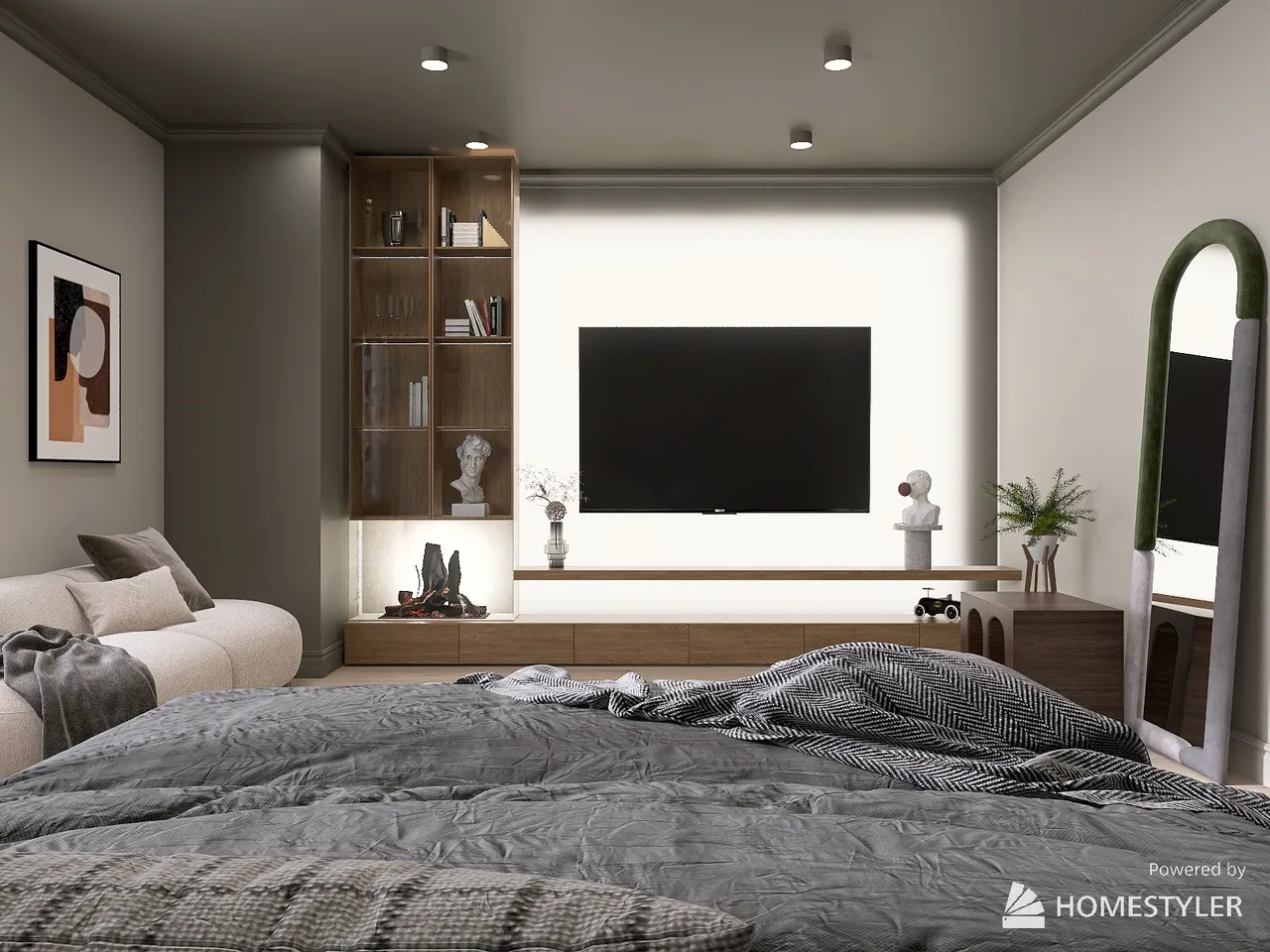 Bedroom 3d design renderings