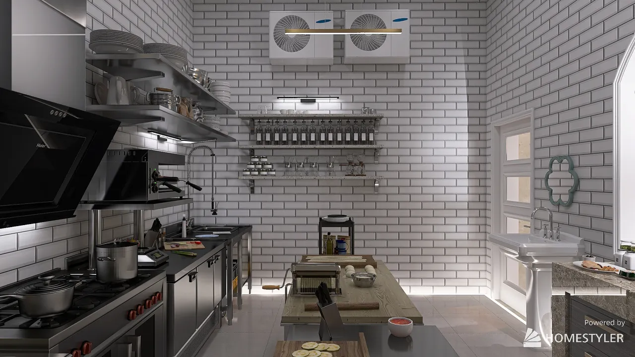 Kitchen 3d design renderings