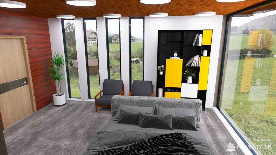 casa moderna 4 3d design renderings