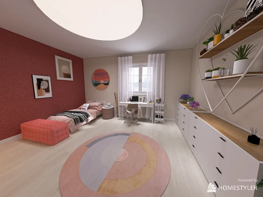sweet room 3d design renderings