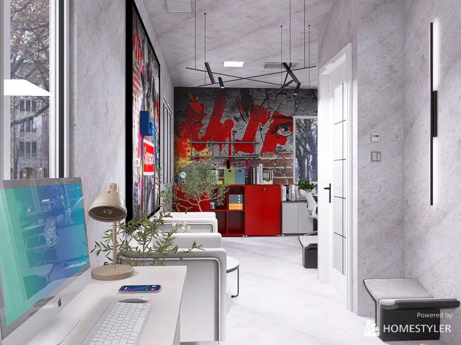 Office and Conference 3d design renderings
