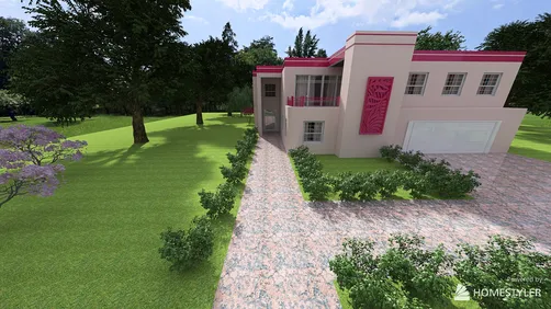 Barbie Inspired House