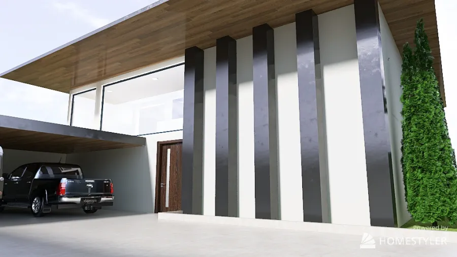 Comfortable Minimalist Home 3d design renderings