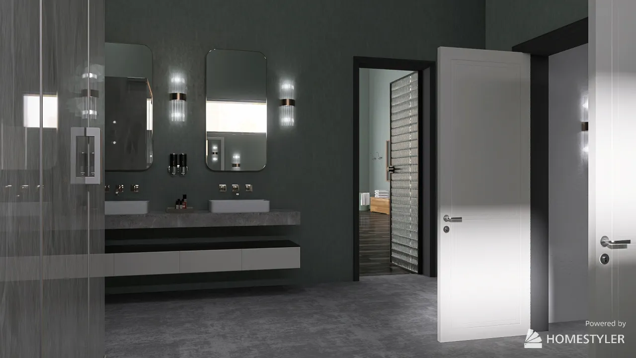 Bathroom 3d design renderings