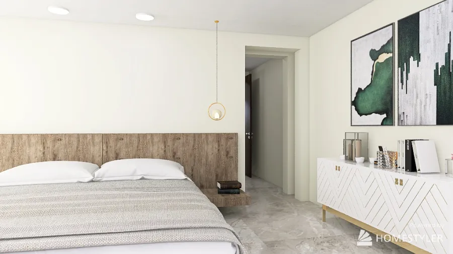Comfortable Minimalist Home 3d design renderings