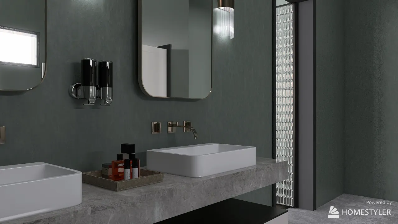 Bathroom 3d design renderings