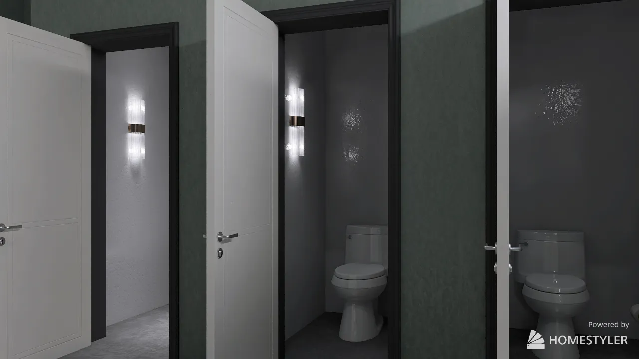 Bathroom 3d design renderings