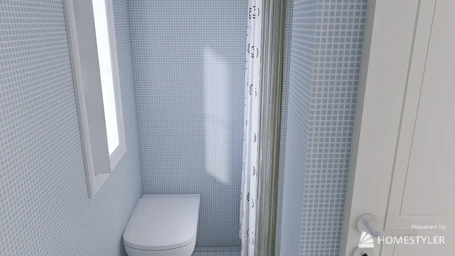 Shower Room 3d design renderings