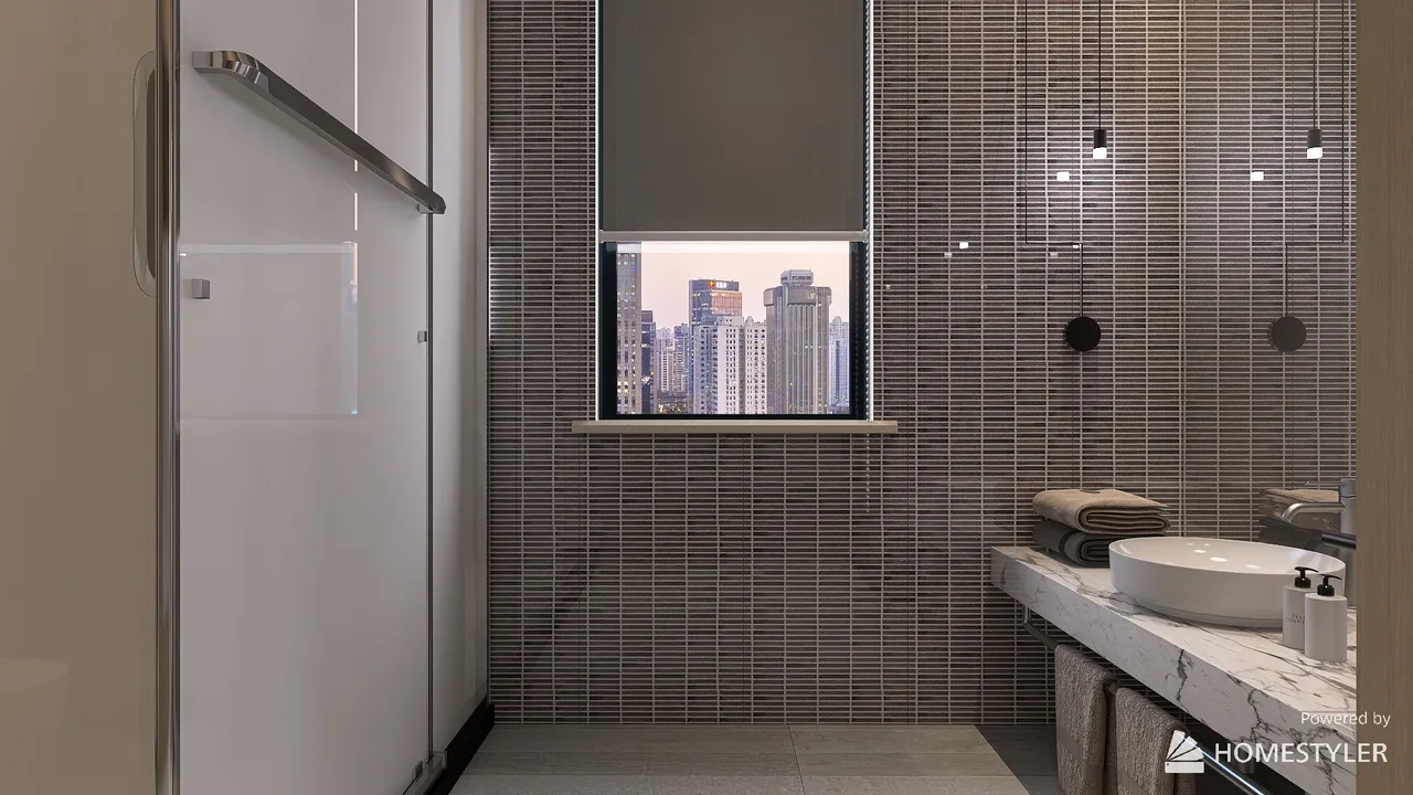 Bathroom 3d design renderings