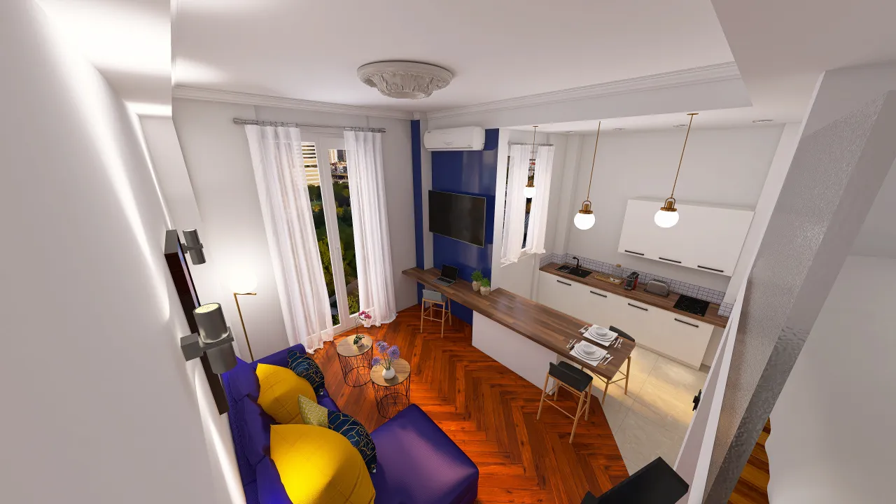 LivingRoom 3d design renderings