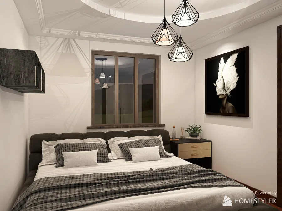 Bedroom 4 3d design renderings