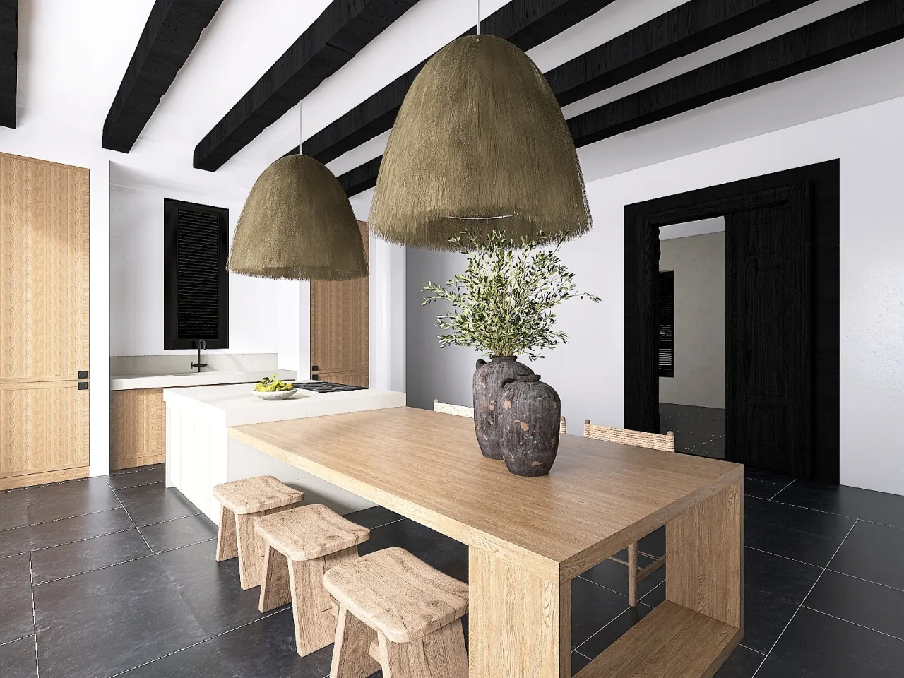 Kitchen 3d design renderings