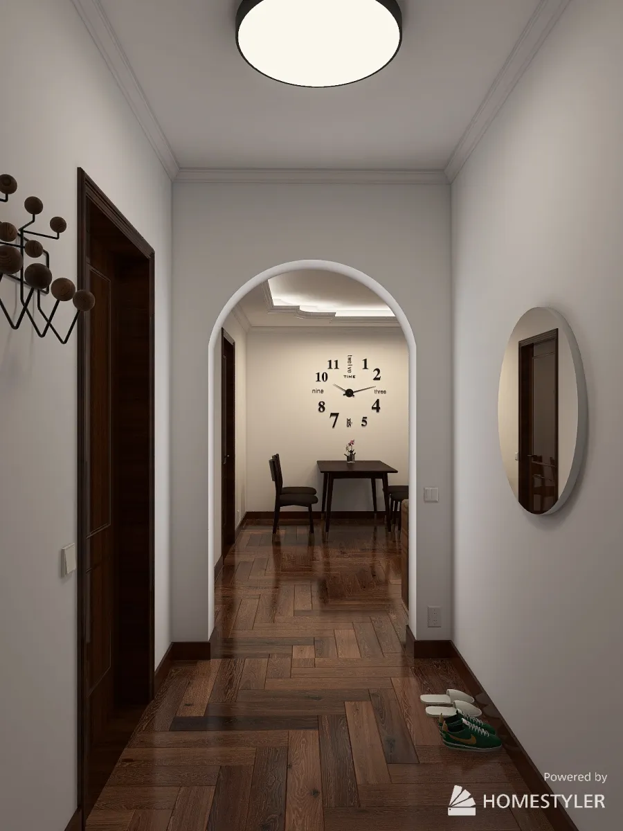Hallway 2 3d design renderings