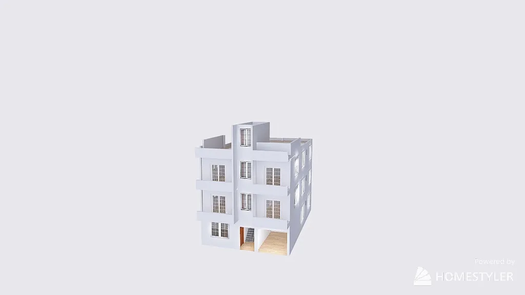 Apartamentos leron san francisco 3d design renderings