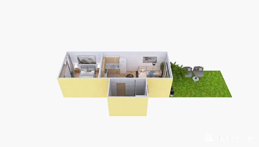 My redesigned apartment in Maspalomas 3d design picture 73.21
