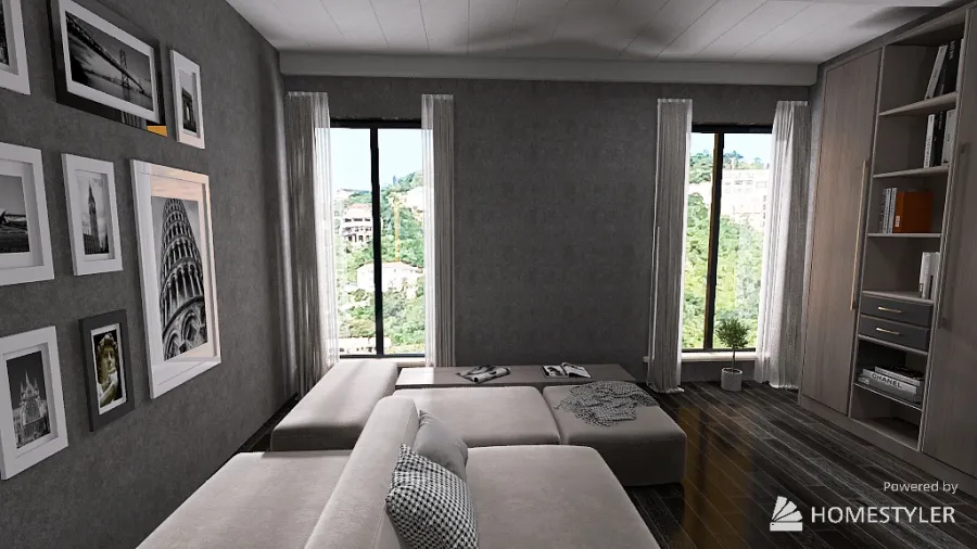 The Great Room 3d design renderings