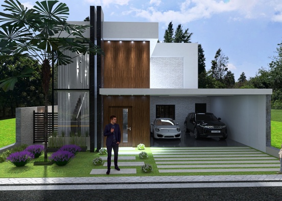 Casa Atibaia - Principal Design Rendering