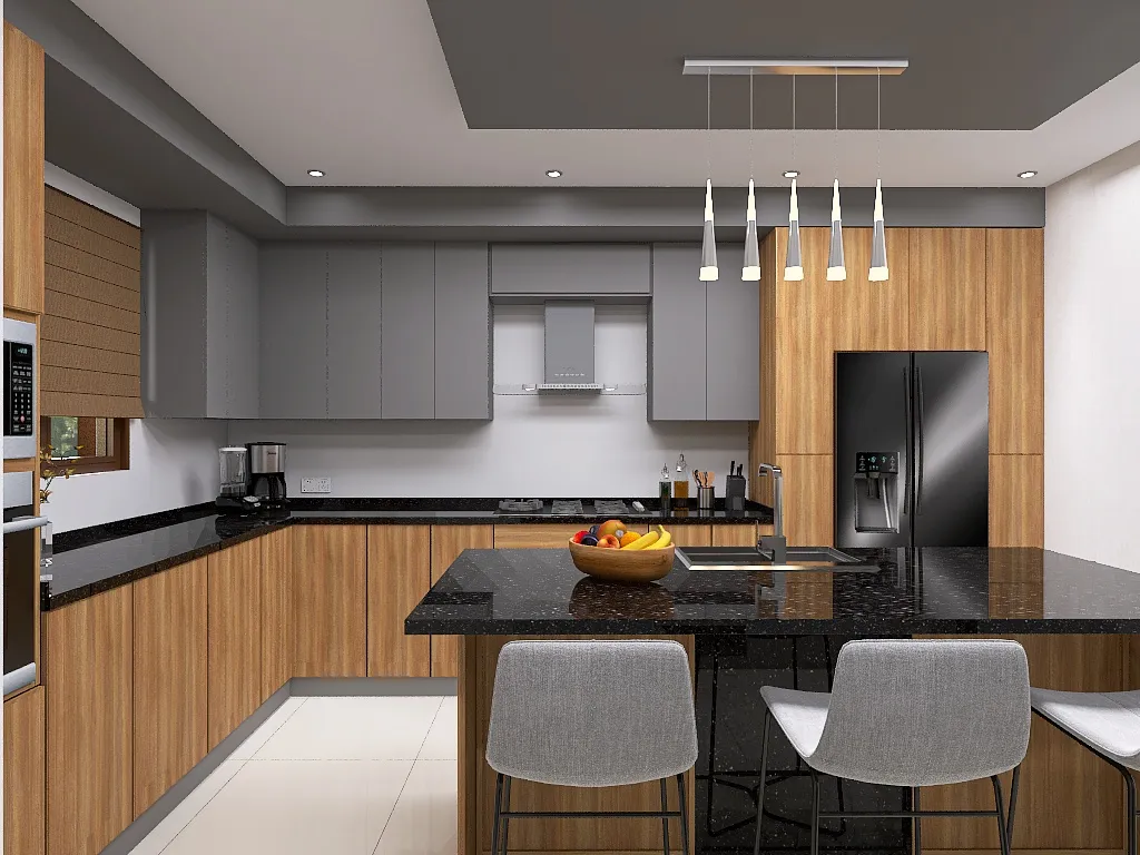 Cocina Mochis 3d design renderings