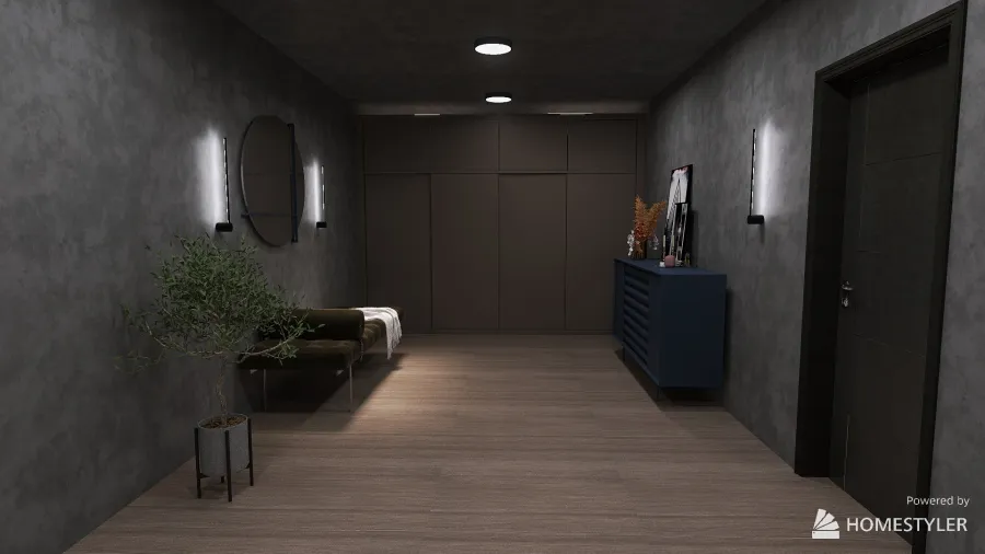 Bauhaus Loft 3d design renderings
