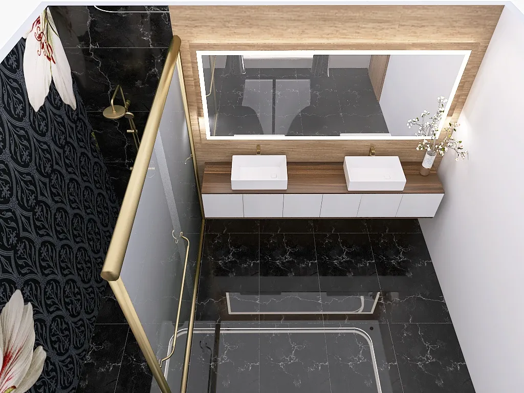 łazienka storczyk 3d design renderings