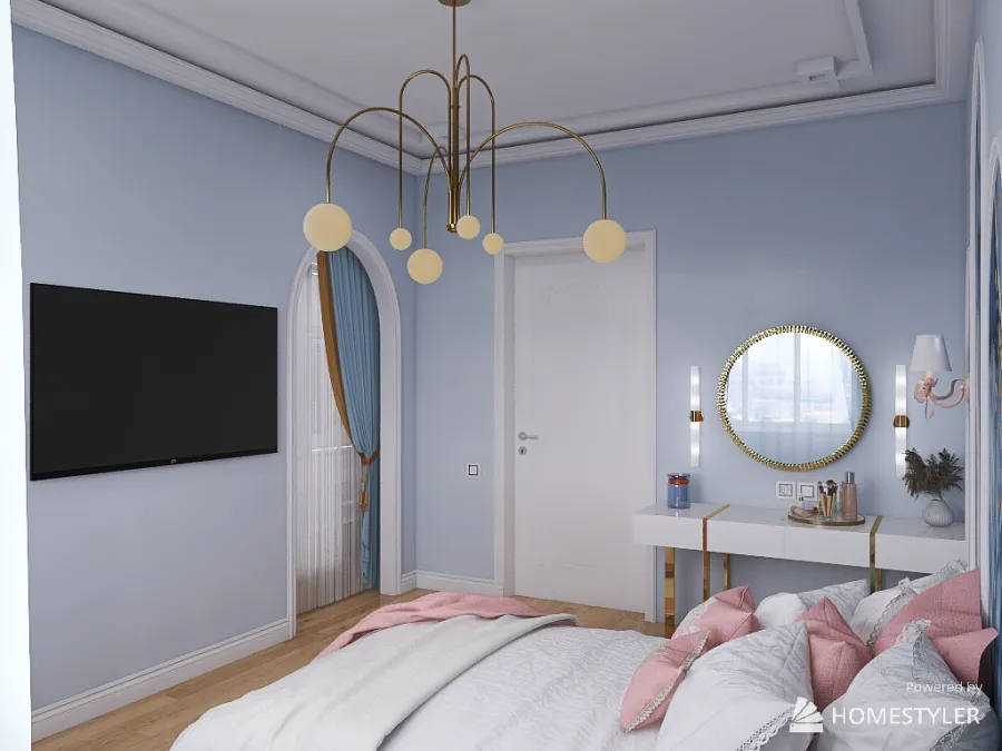 спальная Зефир 3d design renderings