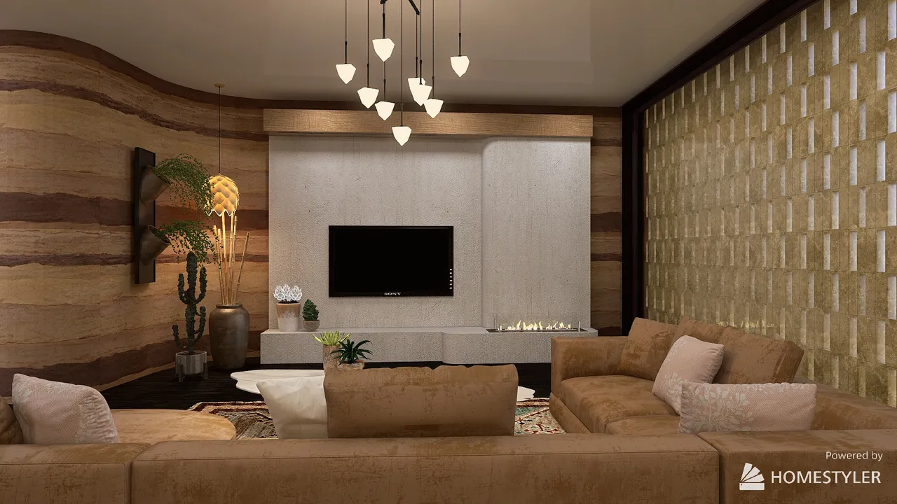 LivingRoom 3d design renderings