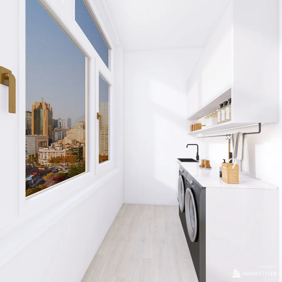 Sergio's apartment 3d design renderings