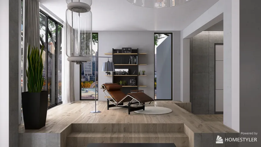 Project: Bauhaus Style 3d design renderings