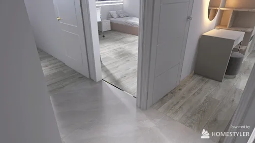 étage - test carrelage