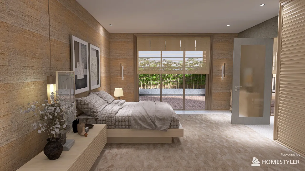 Bedroom 3d design renderings