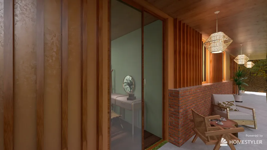 Casa de Interior 3d design renderings