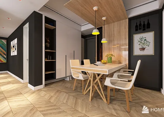 # Nature Inspired Condo Design Rendering