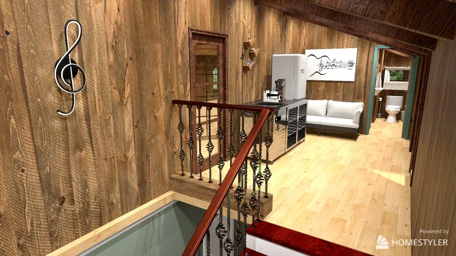 Lounge/Foyer 3d design renderings