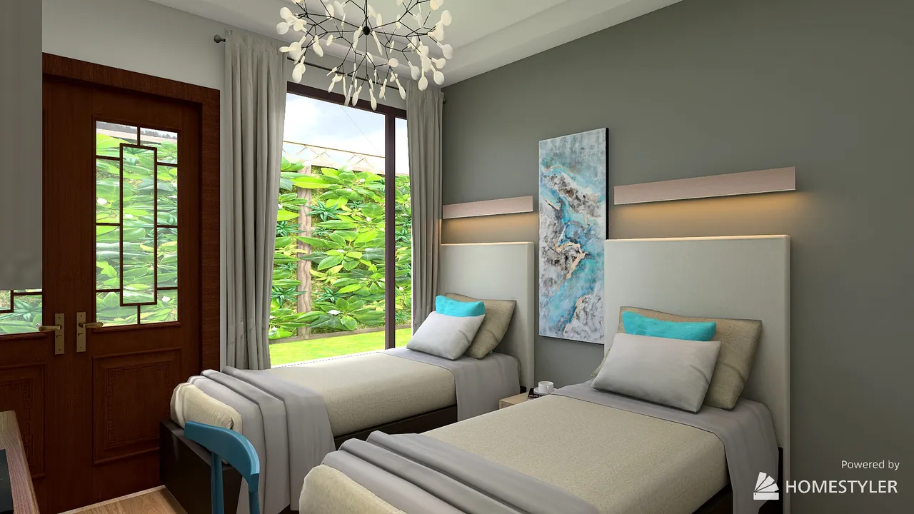 02 small House 3 bedrooms design ideas & pictures (317 sqm)-Homestyler